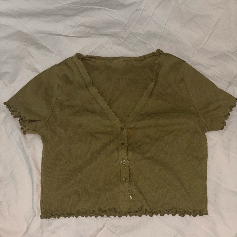 Short sleeve cover up